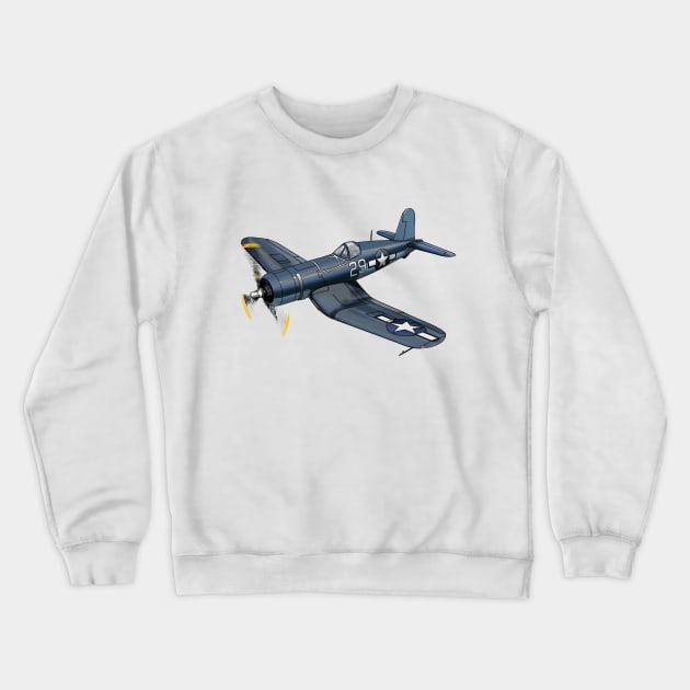 F4U Corsair Crewneck Sweatshirt by sibosssr